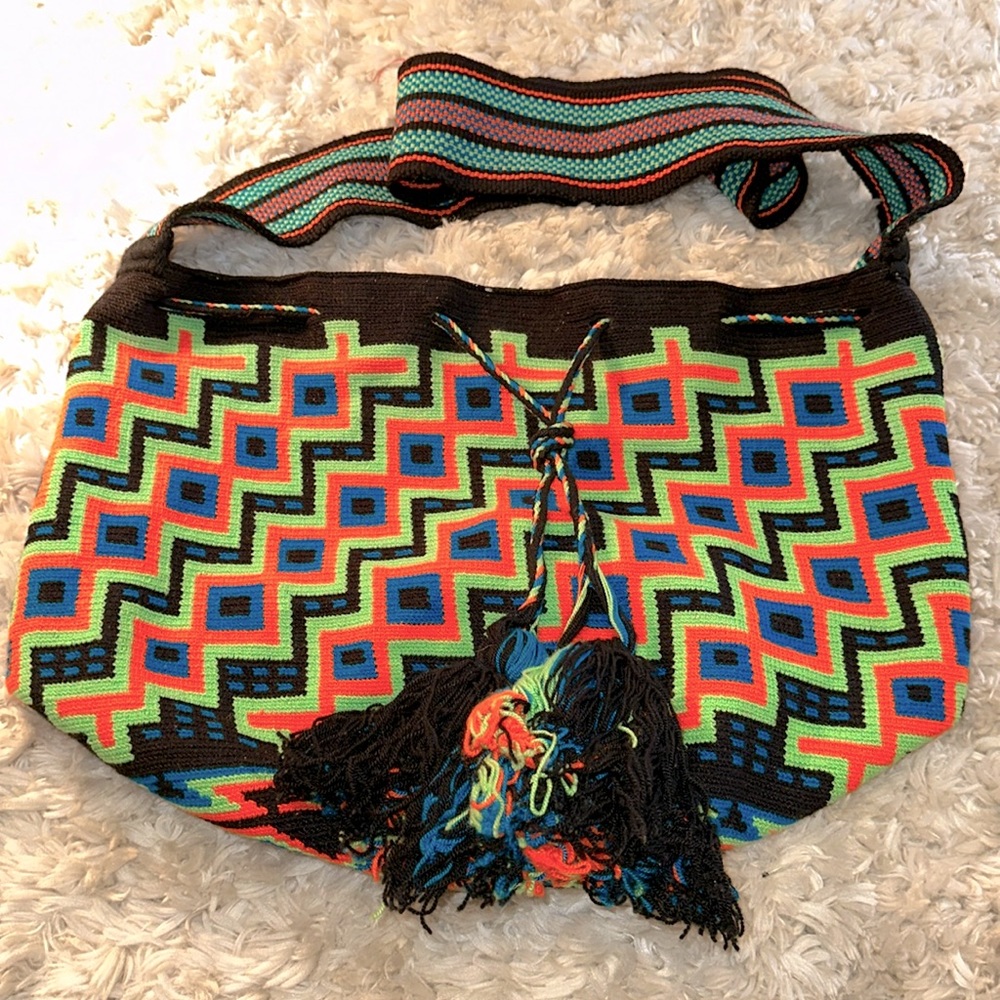 Wayuu Mochila Hand-made bucket bag